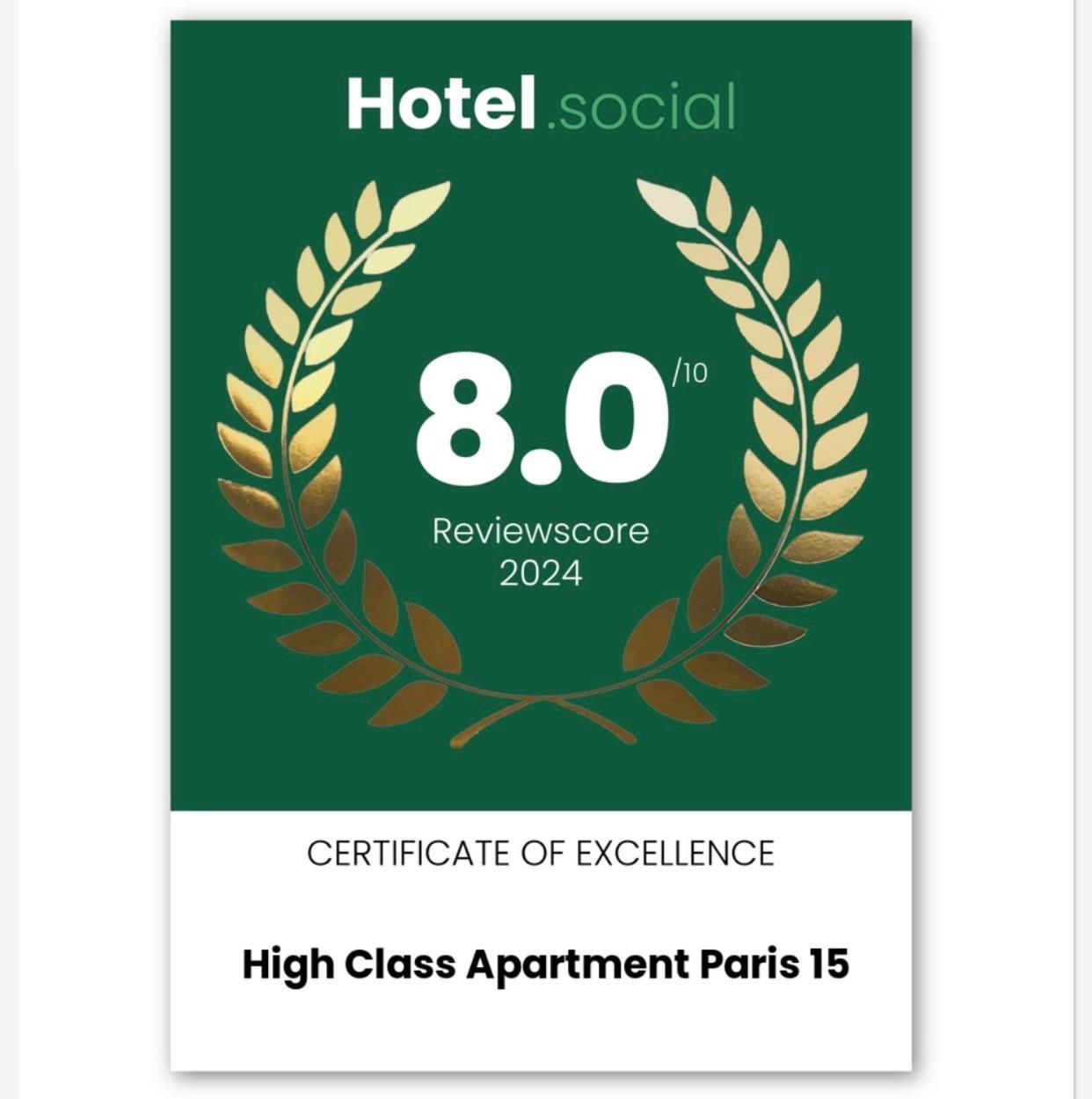 High Class Apartment Paris 15 Dış mekan fotoğraf